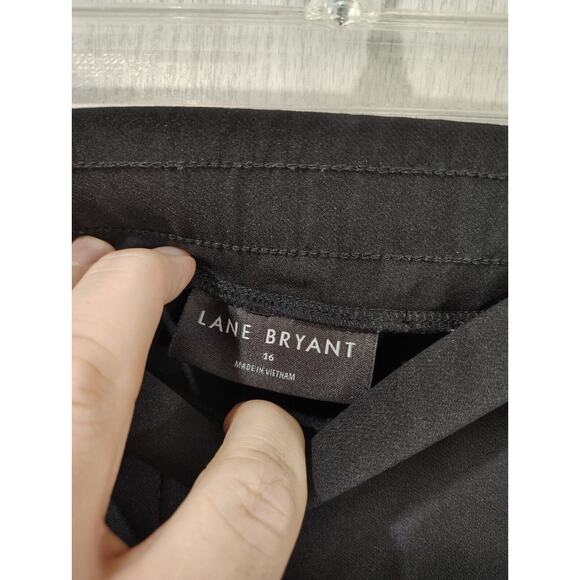 Copied - Lane Bryant Women's Black Casual Pants Zip Pockets Size 16 - Picture 3 of 7